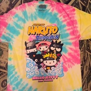 Japanese Anime and Hello Kitty Shirt